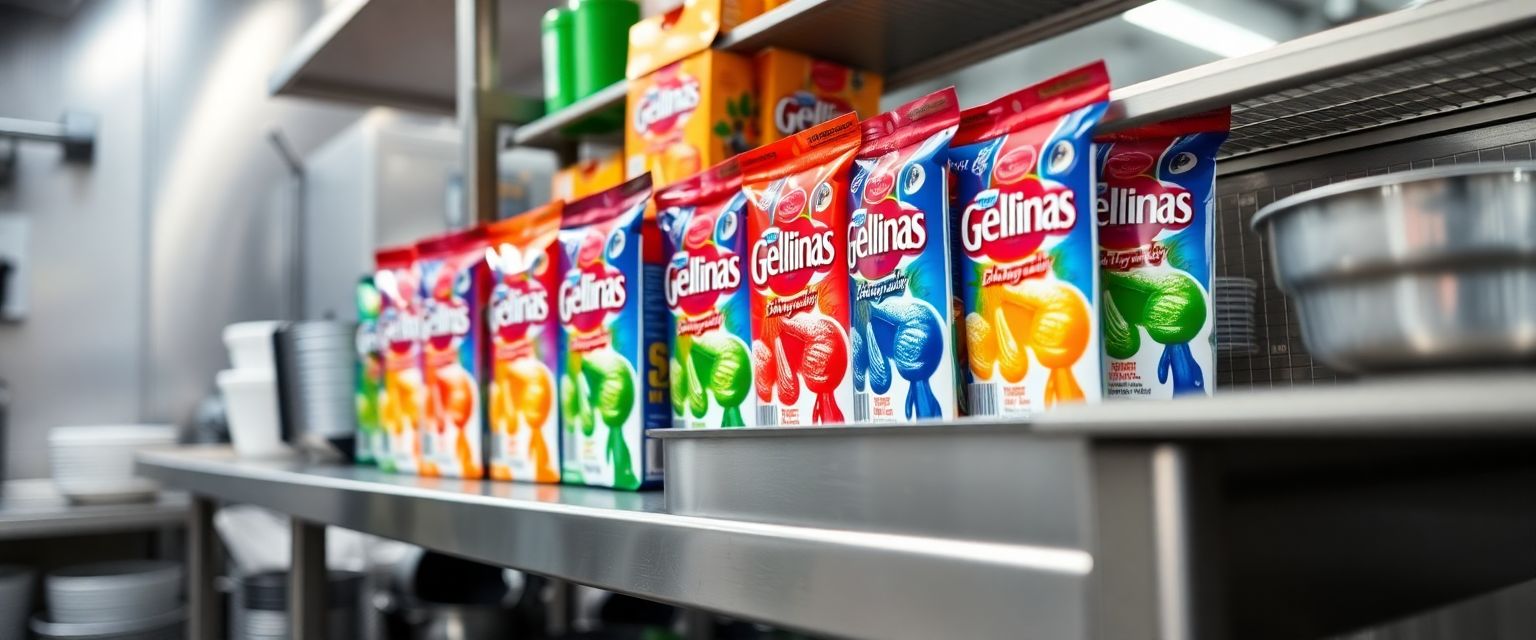Gelatinas en Polvo
