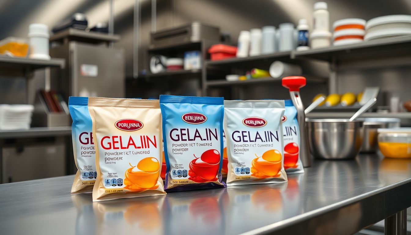 Gelatinas en Polvo